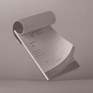 Receituário - Preto e Branco 