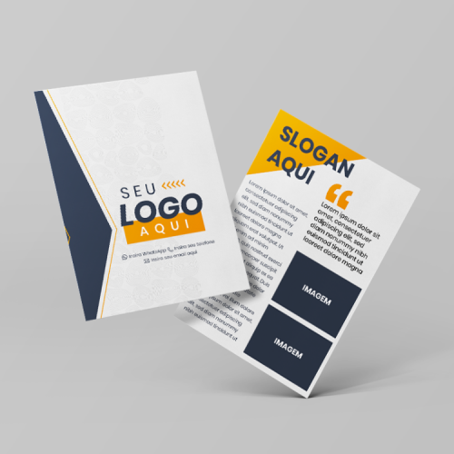 Flyer 10x15 - Frente e Verso