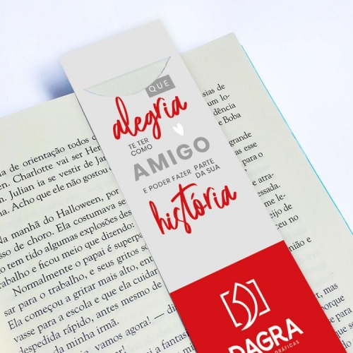 Marca Página  - Somente Frente